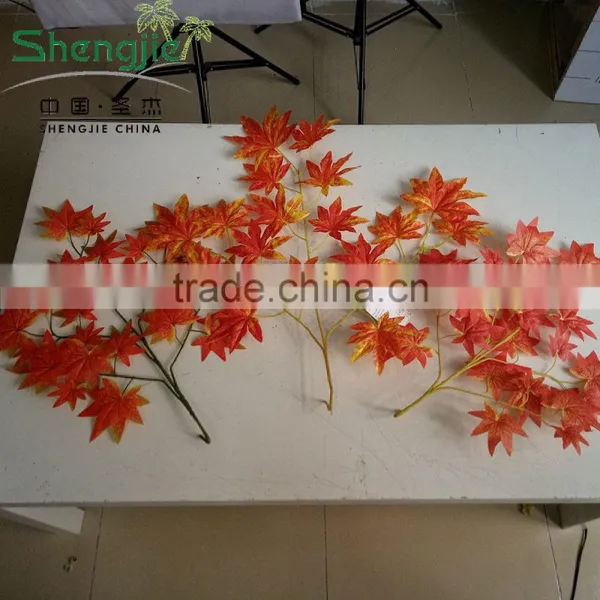 CHY070918 Artificial Red Maple Tree Leaf Craft photo-3