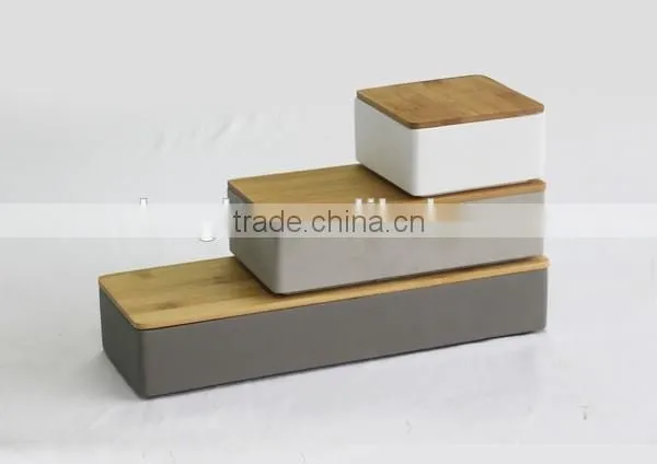 Wholesale Cement Ceramic Food Storage Container Sets Manufacturer photo-2