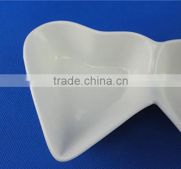 Oven Safe Porcelain Dishes Heart Shape Baking Dish photo-4