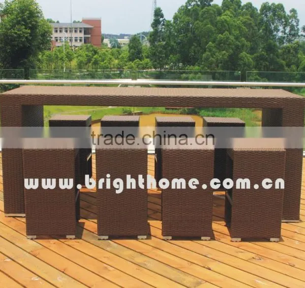 Longe and High Table Bar Set photo-2