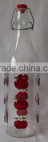 Hand Painted Fruit Juice Bottle photo-4
