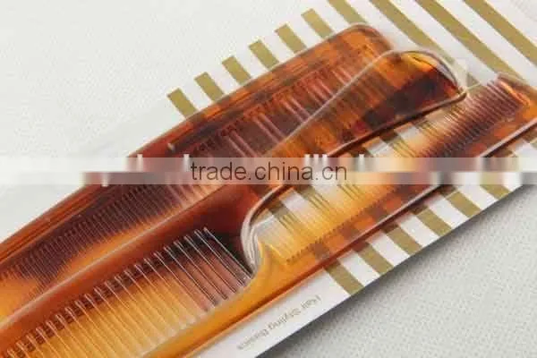 3PC Amber Transparent Plastic Hair Brush/comb photo-4