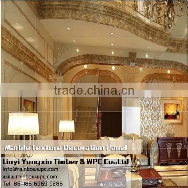 Non-flammability Marble Texture Ceilings photo-2
