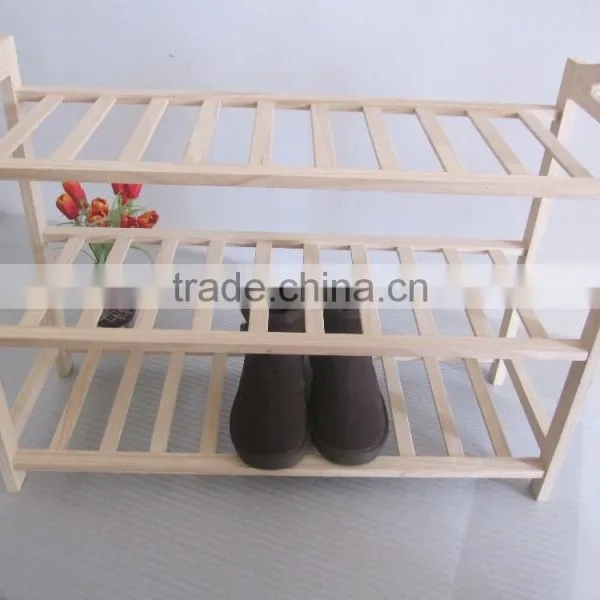 Modern Wooden Shoe Rack photo-4