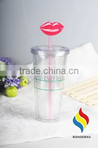 Hot Sale Double Wall Plastic Acrylic Tumbler 24oz photo-6