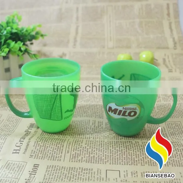 280ml Plastic Color Changing Plastic Mugs With Handles photo-3