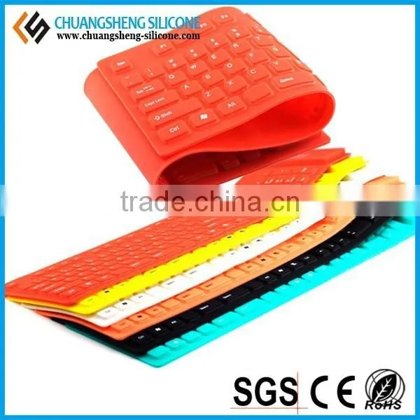 Laptop Keyboard Silicone Skin Wireless Silicone Keyboard photo-3