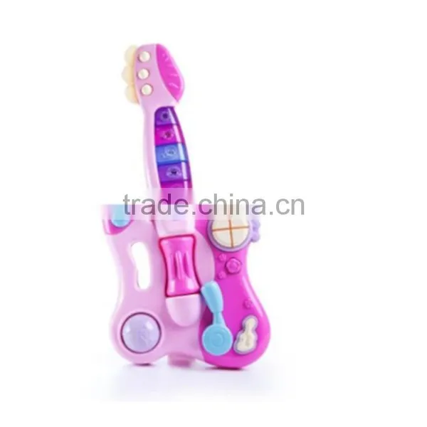 Electronic Guita Toys With Music and Colorful Lights photo-3
