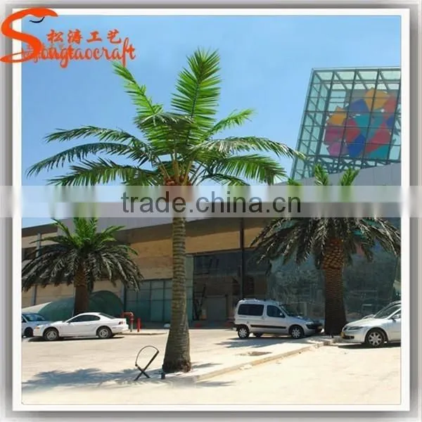 Factory Hot Sale Artificial Coconut Tree Differant Types of Plants and Trees Make Artificial Fake Coconut Palm Tree photo-5