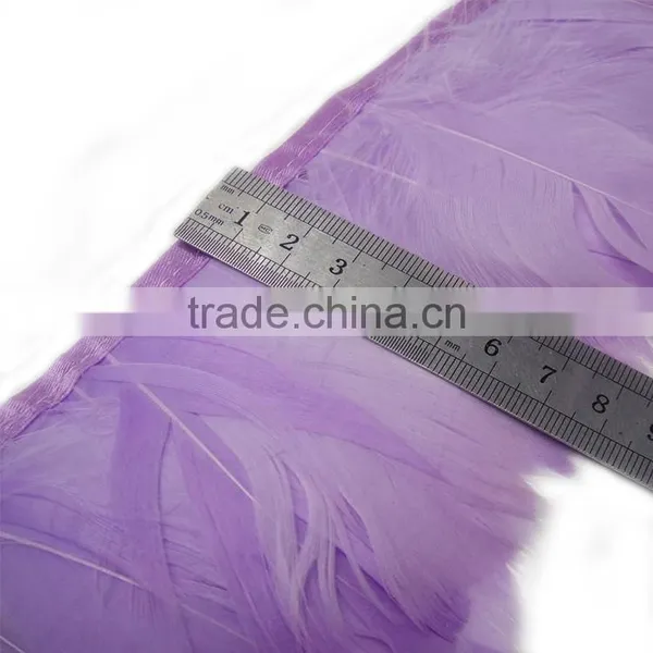 2016 Hot Sale Top Plumage Fringe Dyed Feather for Decoration Earrings photo-3