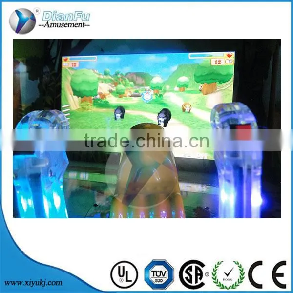 2016 New Arrived Kids Coin Operated Capsule Toys Redemption Adventure in Jungle Gun Shooting Game Machine photo-6