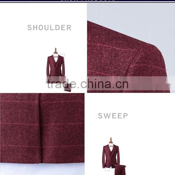 2017 Hot Sale Latest Pant Coat Picture Men Suit Made in China photo-3