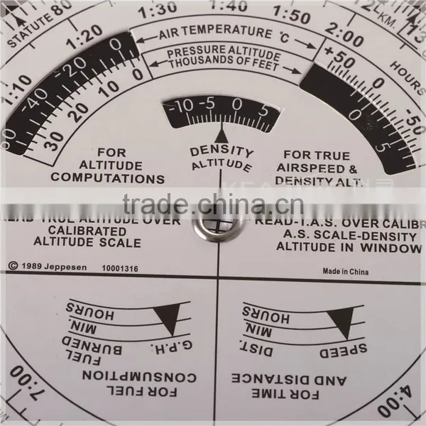 Kearing Plastic & Paper Flight Computer / Durable Fiberboard E6-B Manual Flight Planning Computer # KNP-2 photo-4