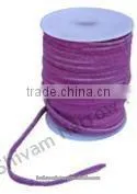 Blue Color Suede Leather Cord photo-2