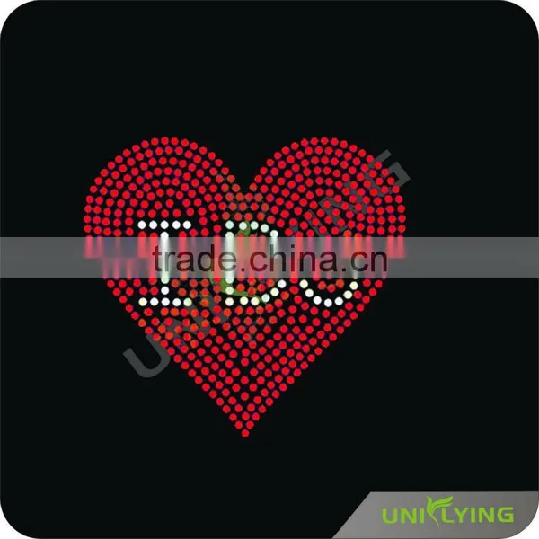 Heart Design Rhinestone Transfer Hot Sale photo-2