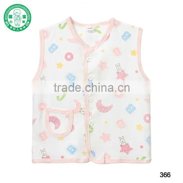 Fashion Cotton Baby Boy & Girl Waistcoat, Kids Cute Clothes Baby Vest
