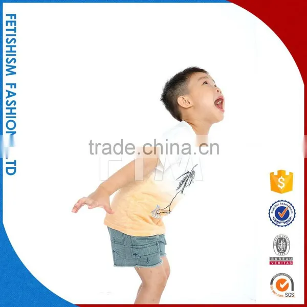 Cheap Wholesale 100% Cotton Fancy Kids T-shirt photo-5