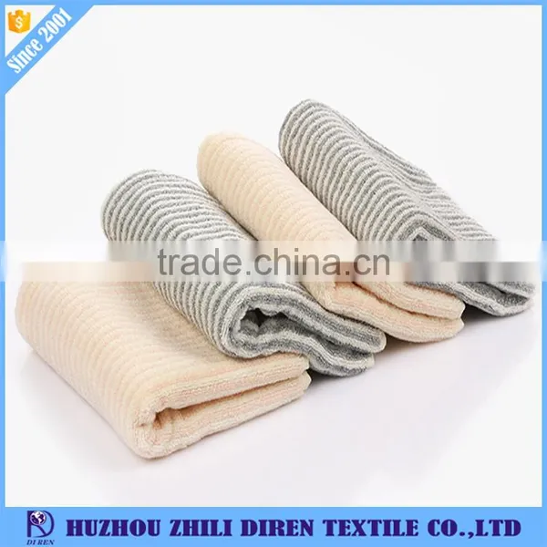 100% Cotton Compressed Stripes Sport Towels photo-3