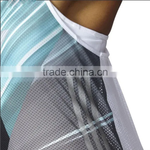 Factory Wholesale High Quality Print Sleeveless Athletic Tank Tops For Women photo-4