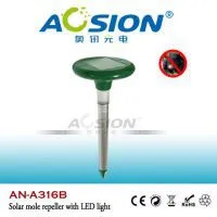 Advanced Garden Solar Operate Rodent Repeller WIth LED Light