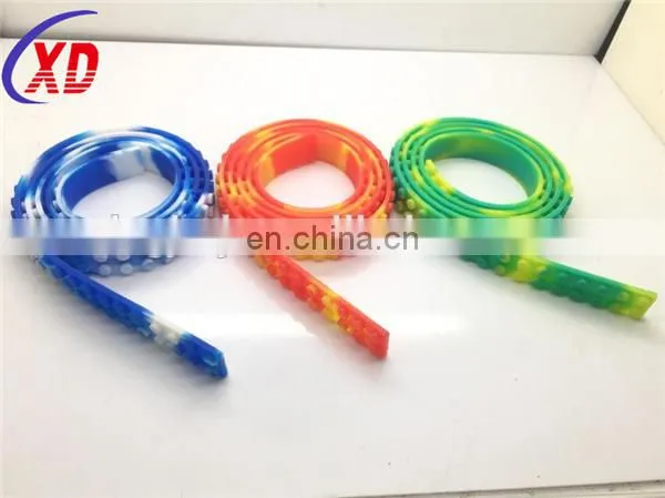 Hot Selling Adhesive Nimu Loops Silicone Legoes Toy Brick Tape, Building Block Rolling Strap photo-6