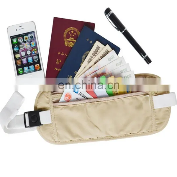 Hidden Nylon Rfid Women Travel Waist Band photo-2