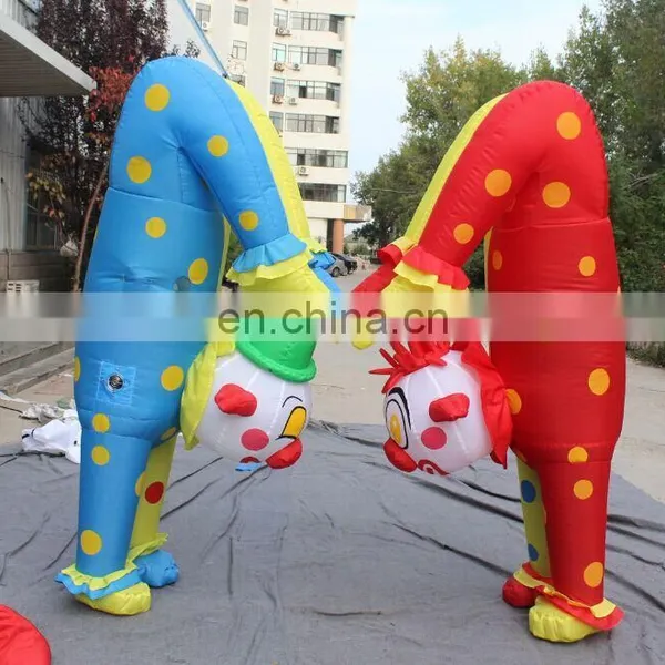 Hot Sell Attactive Walking Down Cute Handstand Clown for Advertisement photo-3