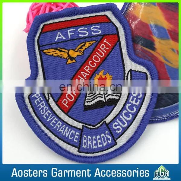 Fashion Iron on Fabric Patches Name Patches School Badge photo-3