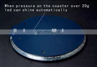 ABS Plastic LED Acrylic Coaster for Craft photo-4