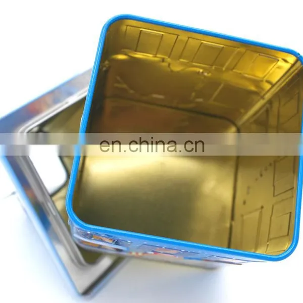 Christmas House Shape Metal Food Storage Gift Containers Box photo-6