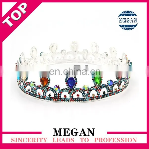 Princess Tiara Rhinestone Crown Jewelry Kings Crowns Bridal Tiara Wedding Hair Crown photo-5