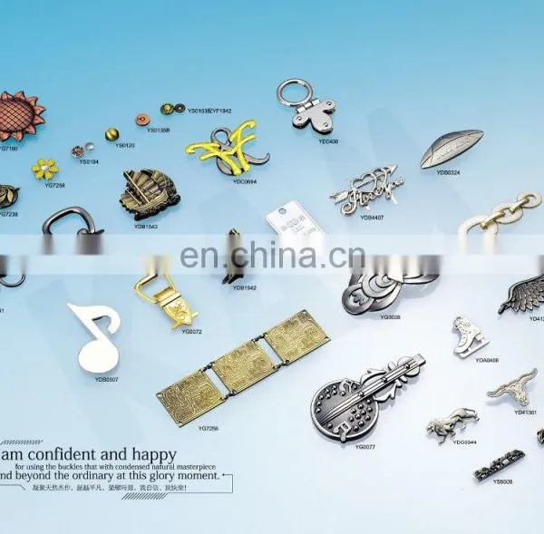 Different Design in Kinds of Colors for Metal Tag Buckles Shoes photo-5