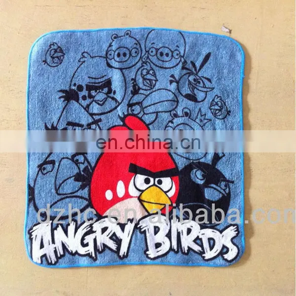 Mini Small Square Hand Towel With Reactive Printing photo-2
