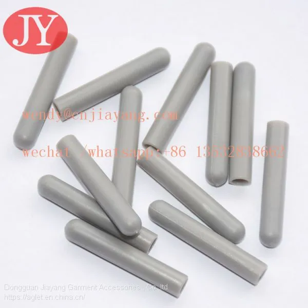 Jiayang Golden Drawsting ABS Shoelace Tip Plastic Shoelace Aglet Round photo-2