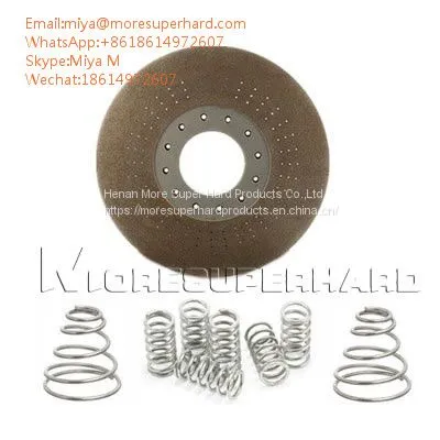 CBN Grinding Disc for Spring Grinding Compression Springs Surface Grinding Miya@moresuperhard.com photo-2