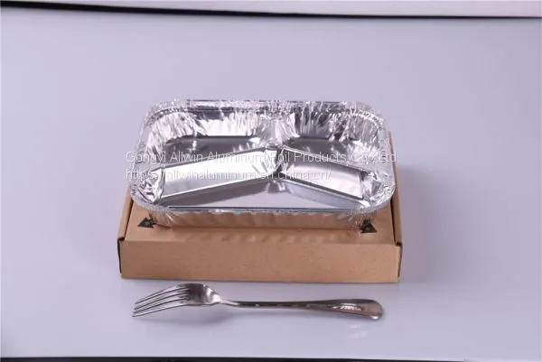 780ml Aluminum Containers for Food Storage / Alu Foil Container Packaging Manufacturer in China photo-3