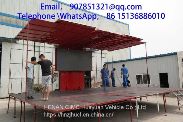 5.2 Meters Long Customized Mobile Stage Truck photo-2