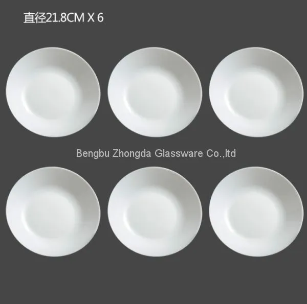 Tempered Microwave Safe Opal Glass Dinnerware photo-5