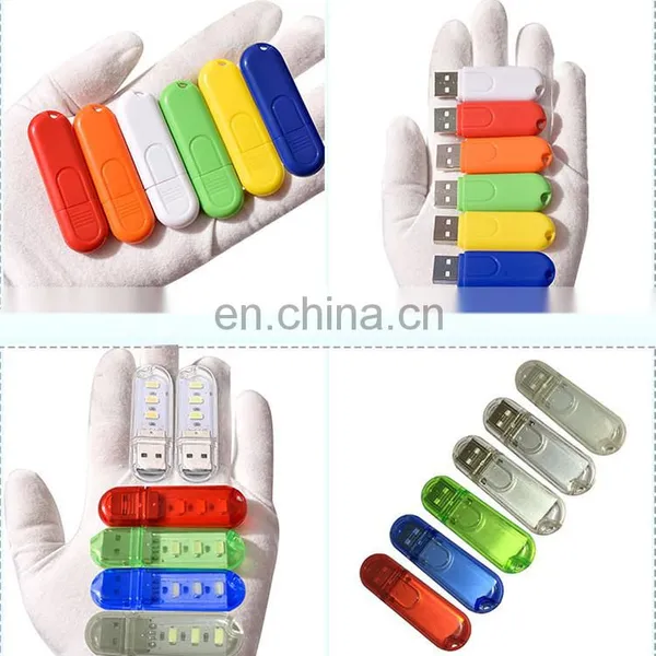 Portable Mini Usb Led Light Charging Treasure USB Night Light With Touch Switch photo-7