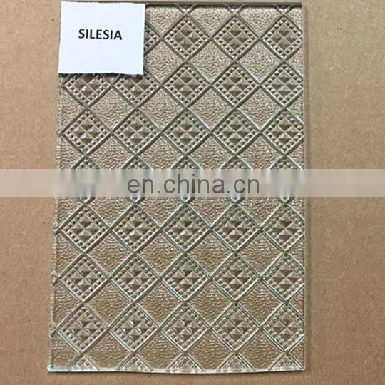4mm 5mm 6mm Clear Silesia Pattern Glass photo-2