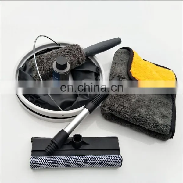 Car Wash Suit Combination Car Wash 10 Piece Set Home Car Wash Supplies Cleaning Kit photo-3