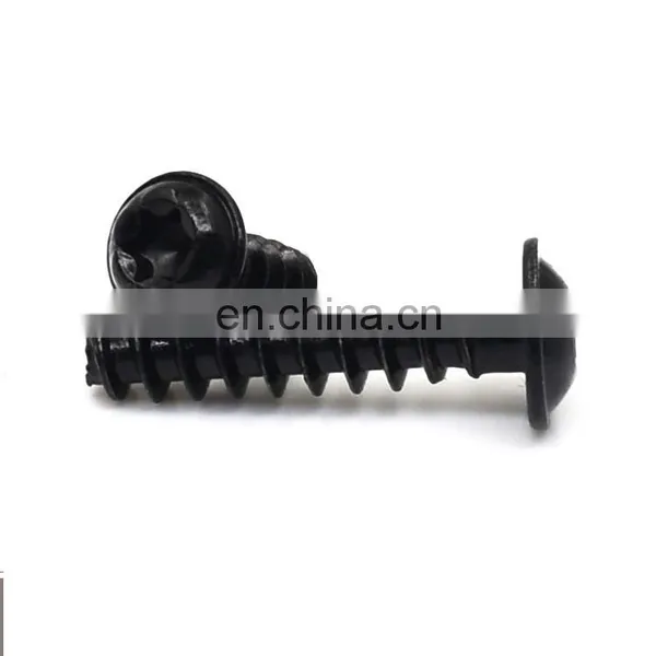 Black Zinc Small Head Torx Plastic Thread Forming Self Tapping Delta PT Screw For Plastic photo-4