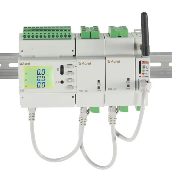 Acrel ADW210-D10-2S 3P4W Wireless Lcd Display Multi Circuit Power Meter With Modbus 2DI2DO photo-2