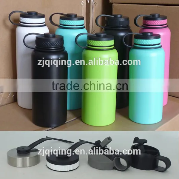 Pink 40oz(1.18L)2014 Stainless Steel Water Bottles,stainless Tumbler With Straws HD-103D-1 photo-3
