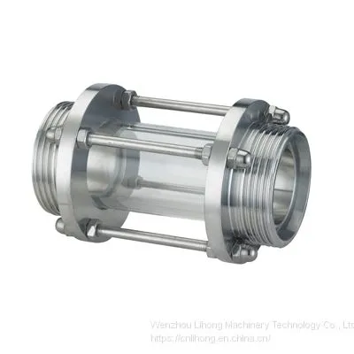 Stainless Steel Sight Glasses Threaded Welded Flange DIN SMS ISO 3A