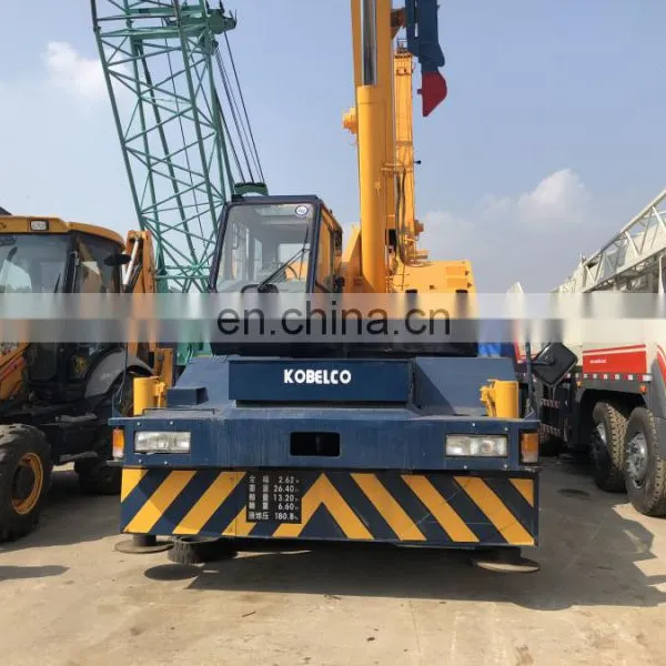 25ton Kobelco Telescopic Boom Truck Hydraulic Mobile Crane Truck Crawler Dump Crane for Sale photo-2
