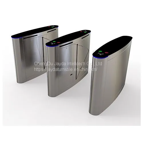 Retractable Barrier Wing Optical Turnstile/ Automatic Flap Turnstile Gate/ Flap Gate Optical Turnstile photo-4