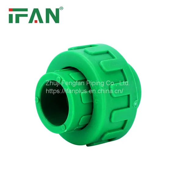 IFAN Wholesale Plastic Union Pipe Fittings Green Customized PPR Pipe Fitting photo-4