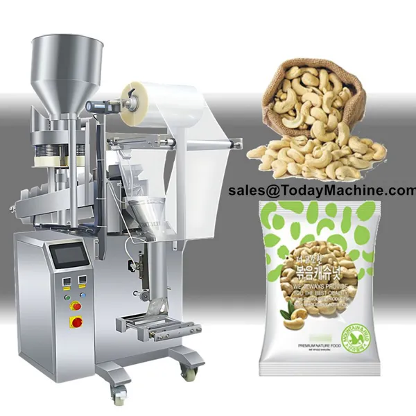 Vertical Automatic Feeding Chain Bucket Type Snack Bag Sealing Packing Machine photo-2