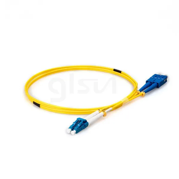Fiber Optic Patch Cable LC UPC to SC UPC OS2 Duplex Single Mode PVC 2.0mm photo-2
